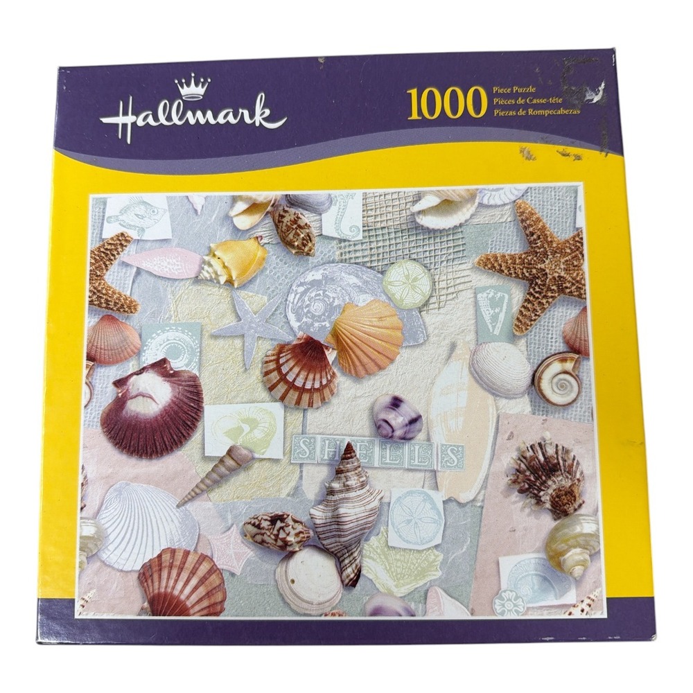 Hallmark Sea‎ Treasures  Seashells 1000 pc puzzle